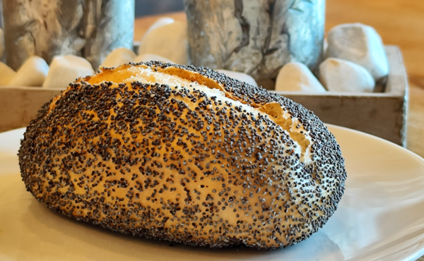 Feierabendbrötchen Mohn