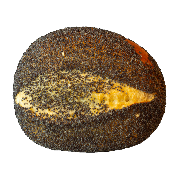 Feierabendbrötchen Mohn