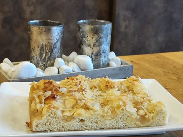 Butter-Apfelkuchen  Dinkel 1/8