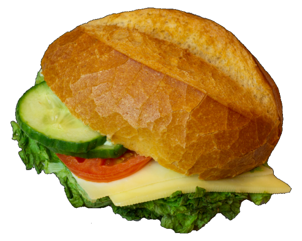 Bel Brötchen Käse Butter