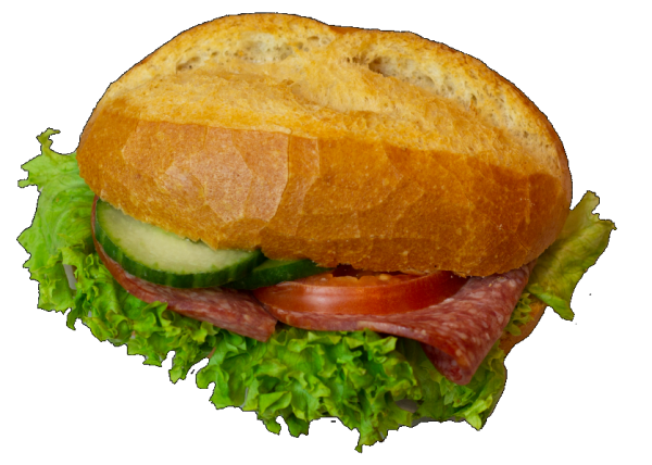 Bel Brötchen Salami Butter