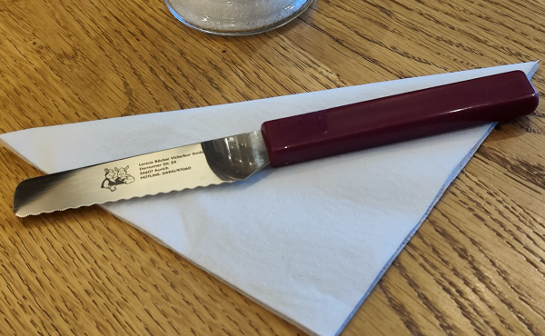 Frühstücksmesser Rund